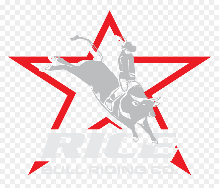 Rice Bull Riding Company - Bull Riding, HD Png Download - bull riding png