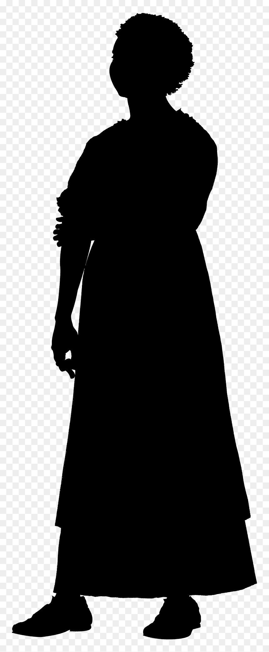 Double Bass, HD Png Download - woman in dress silhouette png