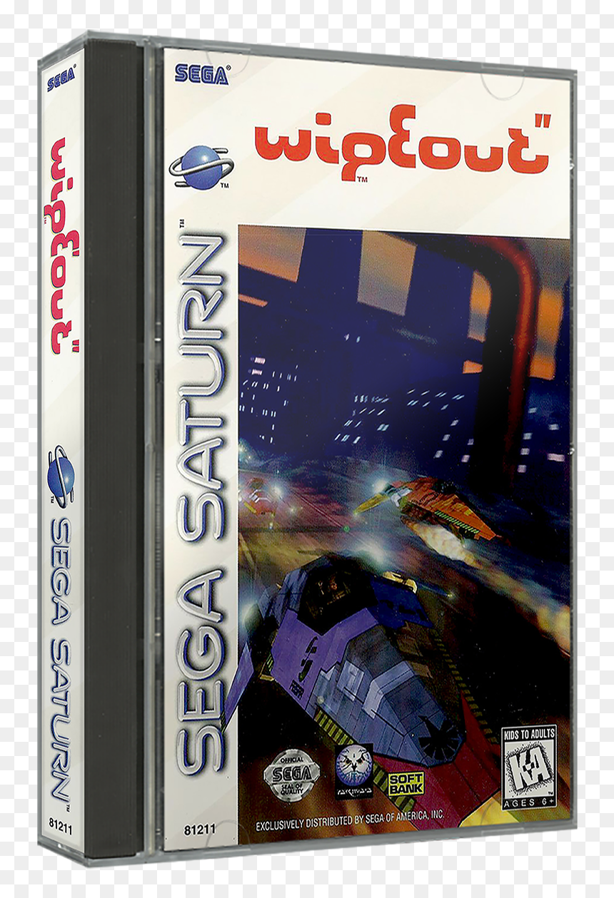 Sega Saturn Wipeout, HD Png Download - sega saturn png