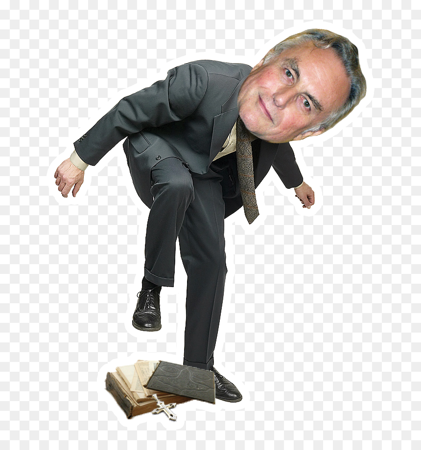Dawkins2 - Richard Dawkins Transparent, HD Png Download - flying spaghetti monster png