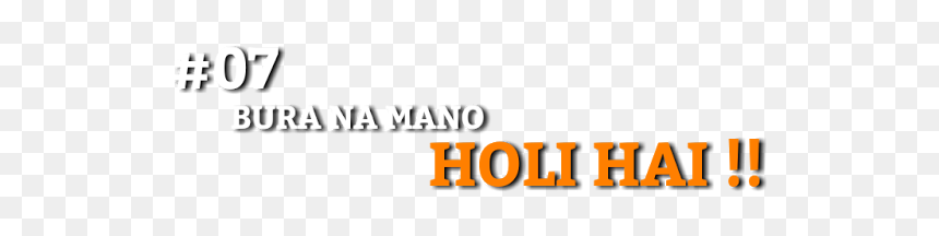 Tan, HD Png Download - holi hai png