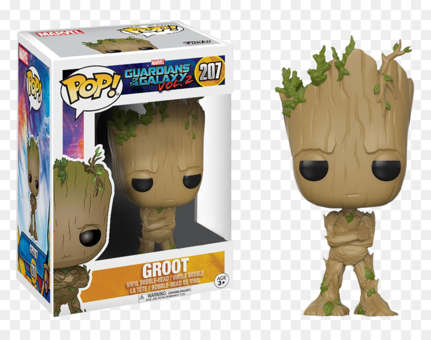 Guardians Of The Galaxy - Teenage Groot Funko Pop, HD Png Download - guardians of the galaxy vol 2 png