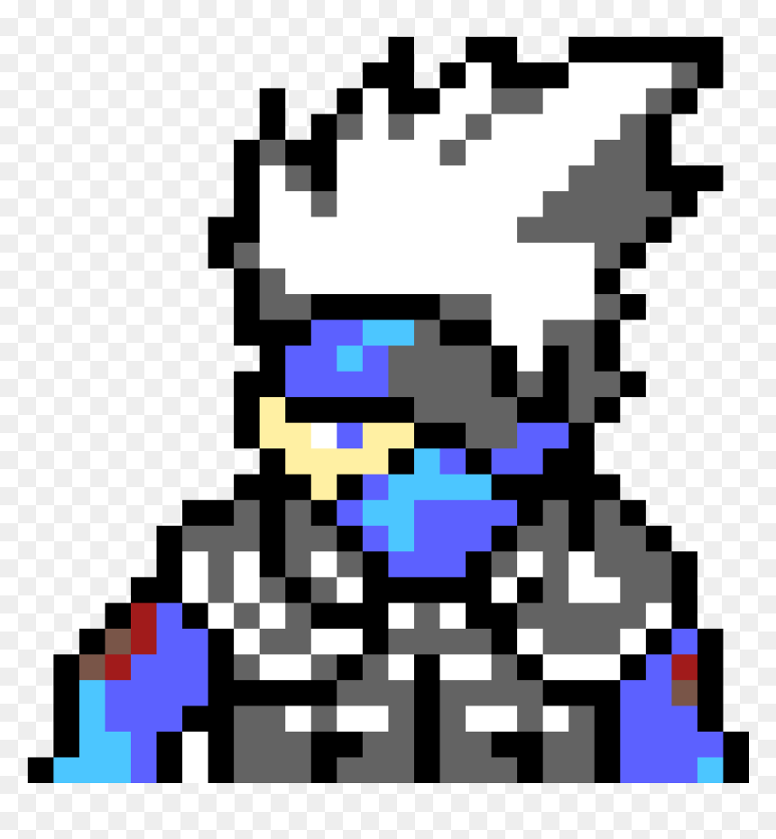 Kakashi Minecraft Pixel Art, HD Png Download - kakashi hatake png