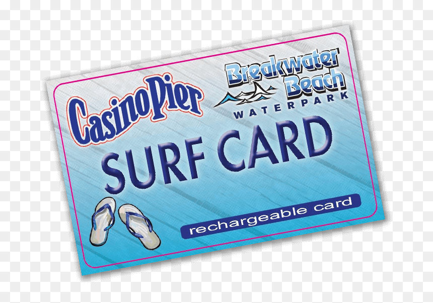 Casino Pier Breakwater Beach Surf Card - Casino Pier, HD Png Download - casino cards png