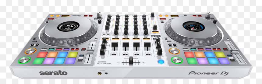 Ddj 1000 Srt White, HD Png Download - dj turntables png