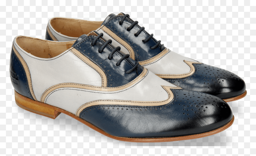 Oxford Shoes Sally 38 Salerno Navy Light Grey Binding - Leather, HD Png Download - dance shoes png