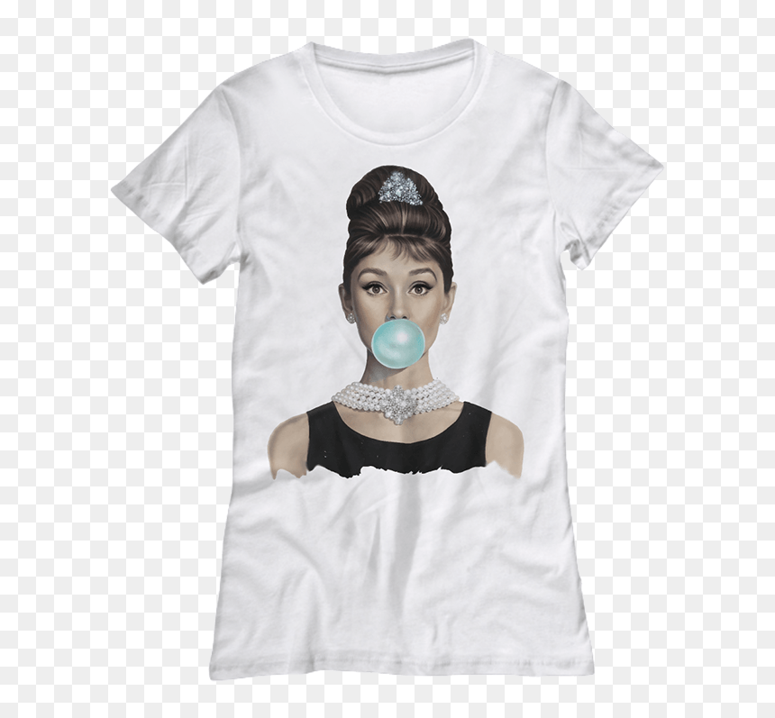 T-shirt, HD Png Download - audrey hepburn png