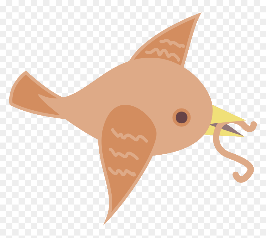 Bird - Illustration, HD Png Download - simple abstract design png
