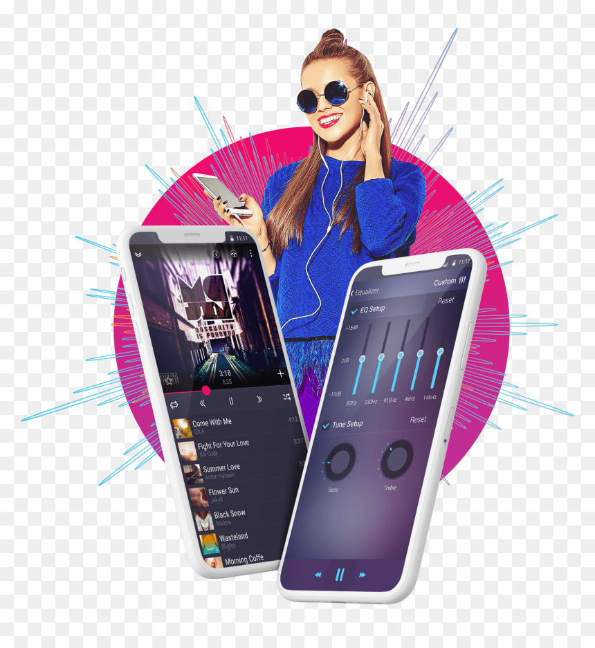 Mdplayer, Music Player Supporting Android Auto & Android - Game Boy, HD Png Download - music equalizer png