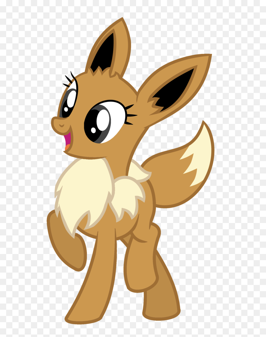 Transparent Pokemon Background Png - Eeveelutions As My Little Pony, Png Download - evee png