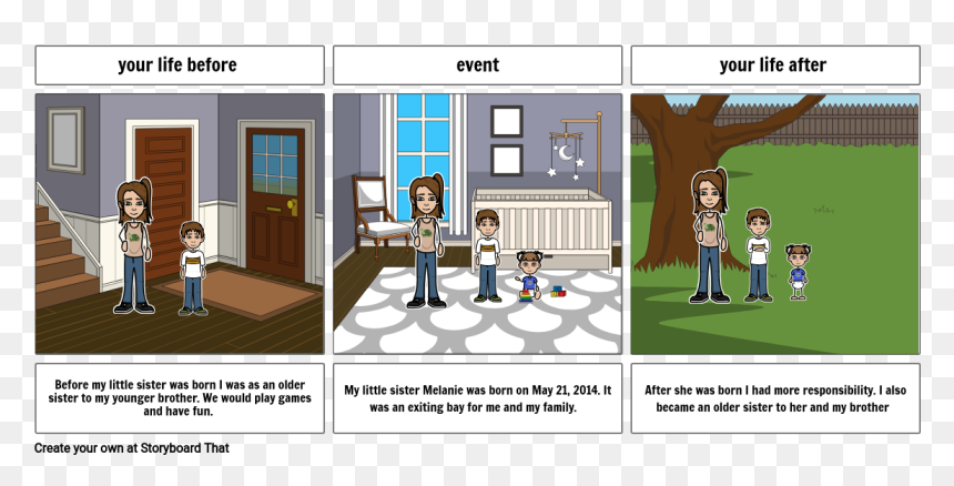 Cartoon, HD Png Download - brother sister png