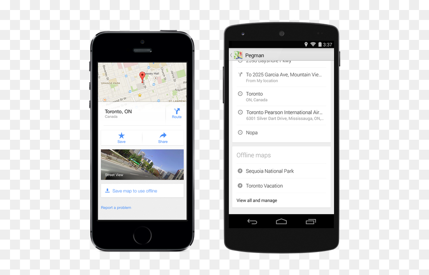 Offline Maps - Search By Location Mobile App, HD Png Download - google map image png