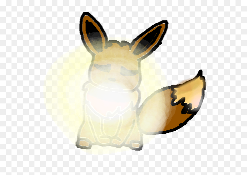 Domestic Rabbit, HD Png Download - evee png
