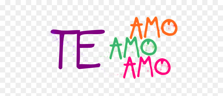 Graphic Design, HD Png Download - te amo png