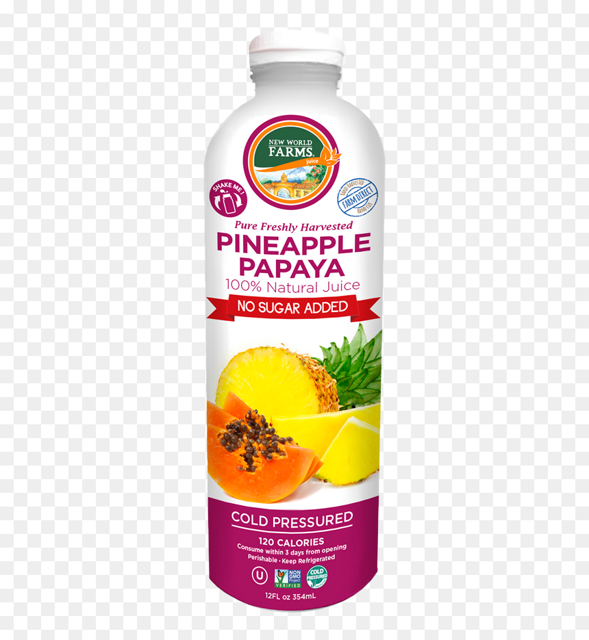 Pineapple Papaya Juice - Juicebox, HD Png Download - papaya juice png