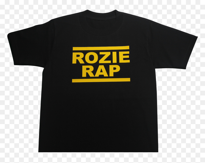 Rozie Rap Men’s Star War’s Black/yellow Tshirt - Active Shirt, HD Png Download - royal purple logo png