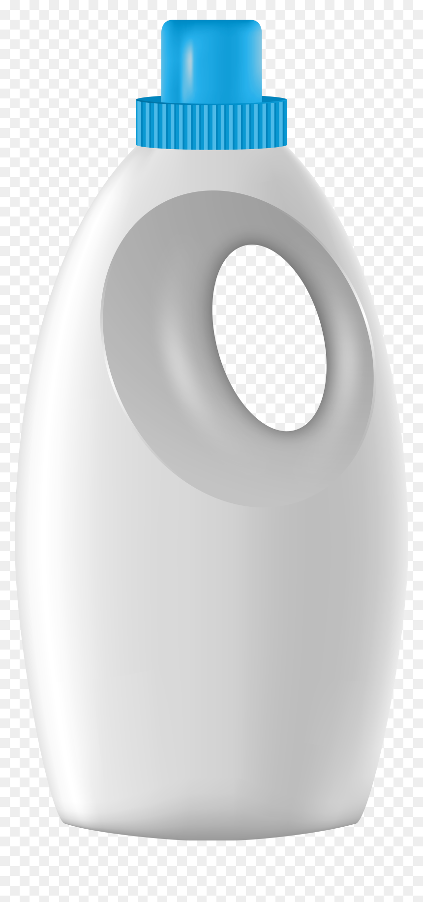 White Softener Plastic Jerrycan Png Clipart, Transparent Png - white sphere png
