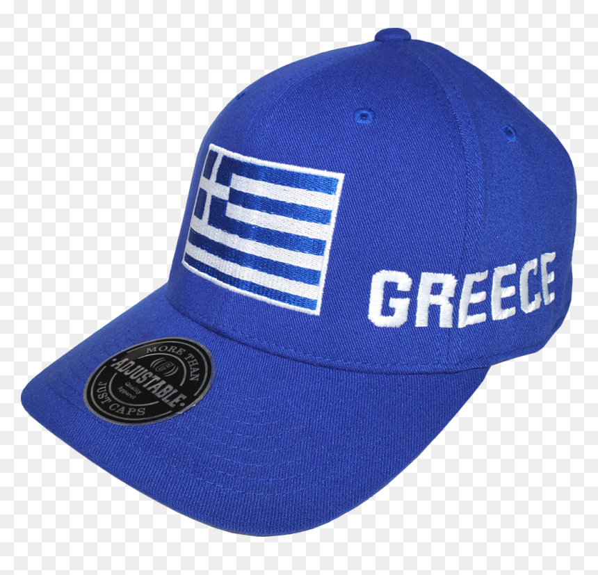 Baseball Cap, HD Png Download - greek flag png