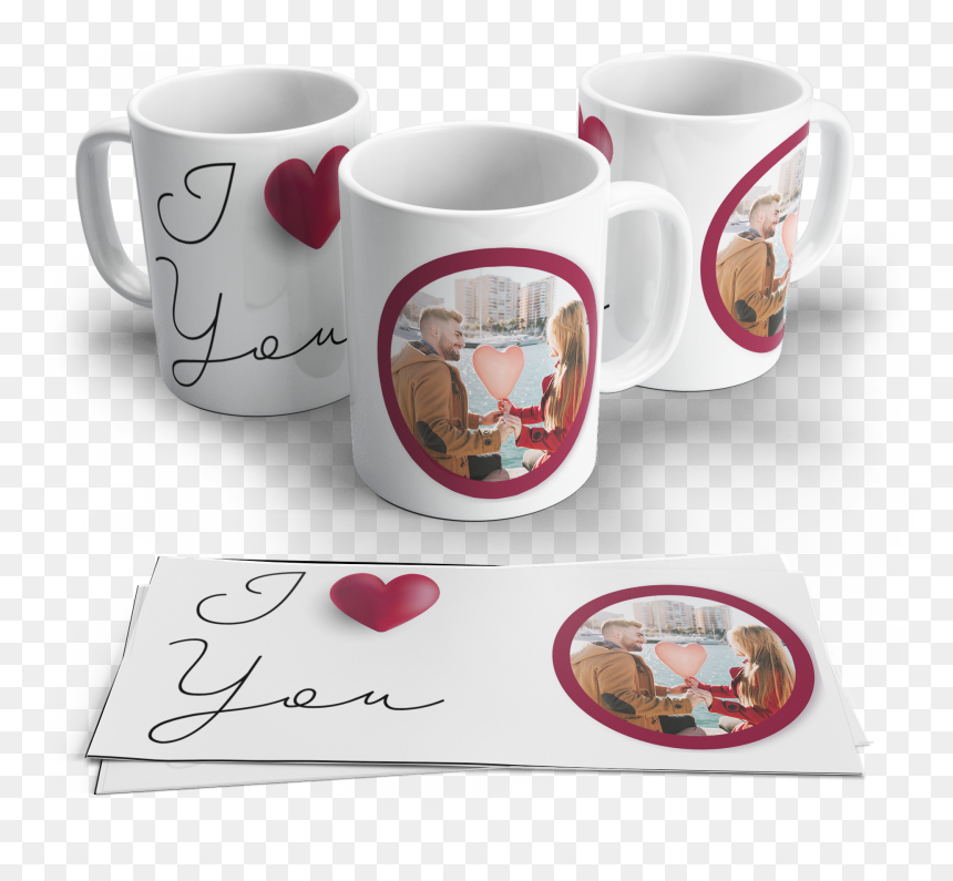 Caneca Eu Te Amo - Coffee Cup, HD Png Download - te amo png