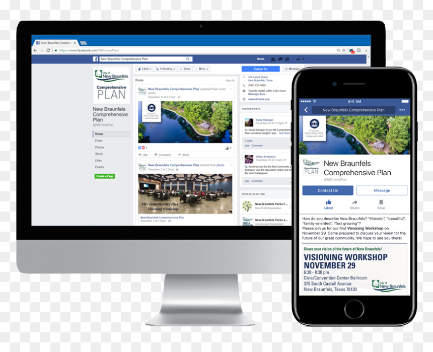 Follow Us On Facebook, HD Png Download - join us on facebook png