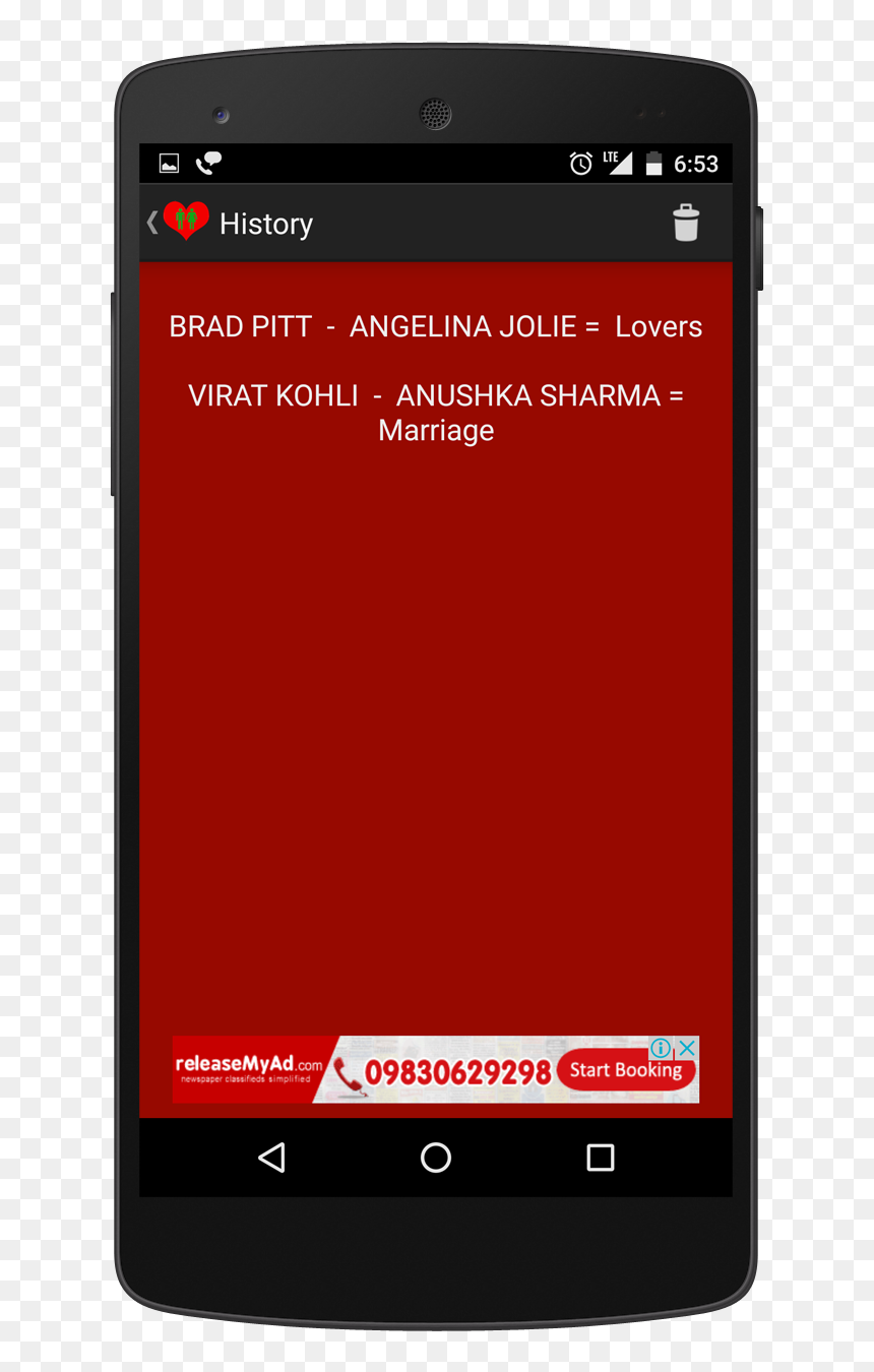 Mobile Phone, HD Png Download - virat kohli png image