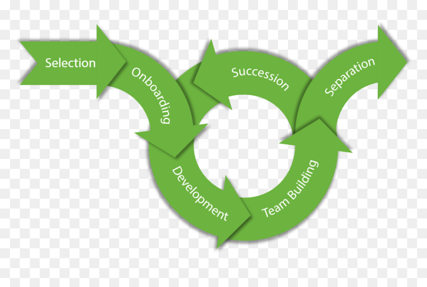 Devine Lifecycle Arrows1 - Lifecycle Employee, HD Png Download - cycle arrows png