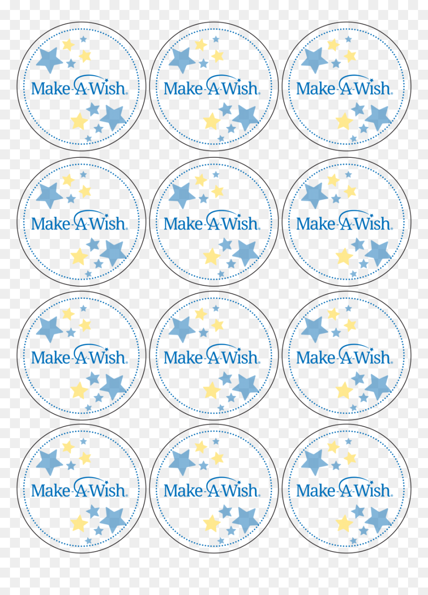Make A Wish Party Printables - Circle, HD Png Download - make a wish png