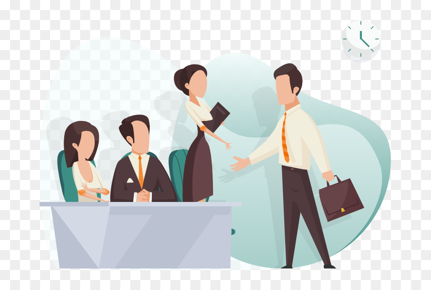 Illustration, HD Png Download - job interview png