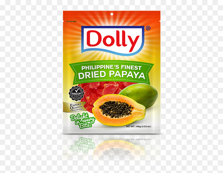 Dried Papaya - 100g - Dried Fruit, HD Png Download - papaya juice png