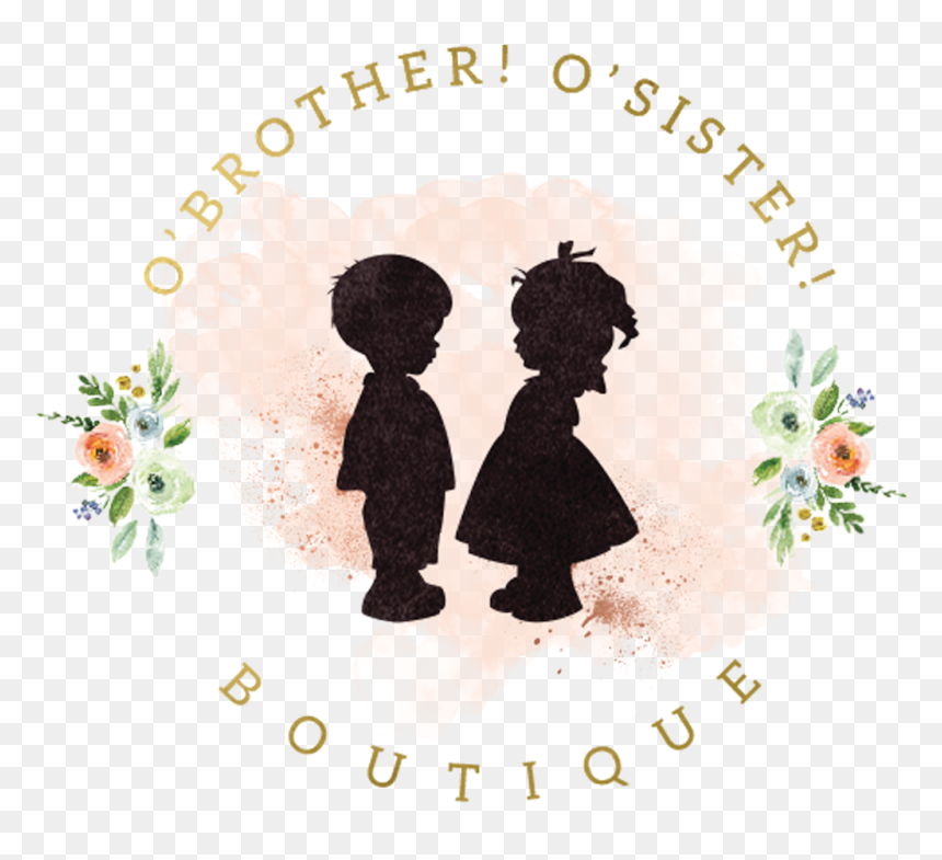 Personalizados Para Imprimir De Chá Revelação, HD Png Download - brother sister png