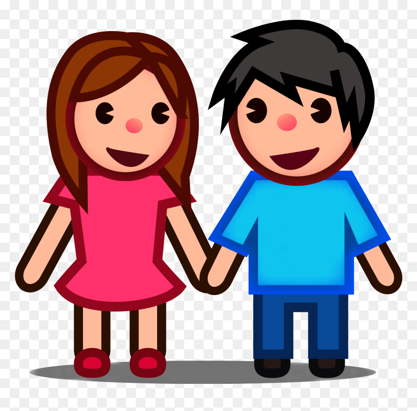 Boy Girl Png, Picture - Boy And Girl Emoji Png, Transparent Png - boy emoji png