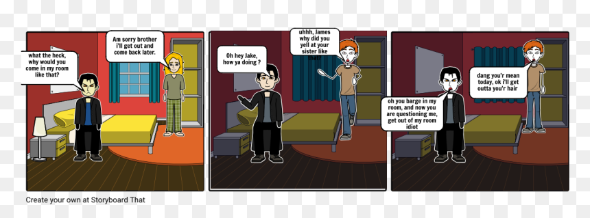 Cartoon, HD Png Download - brother and sister png