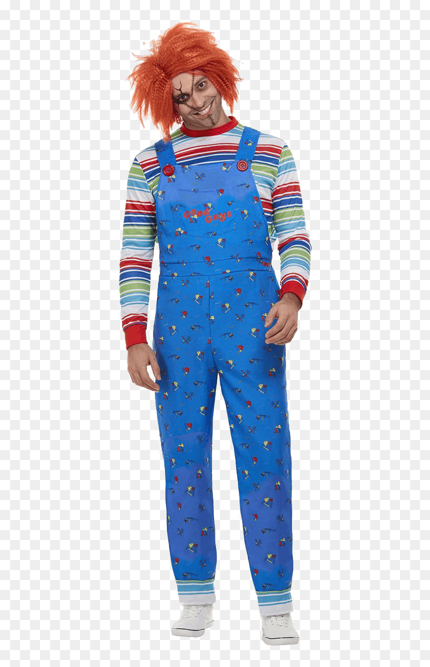 Smiffys Chucky Costume, HD Png Download - chucky doll png