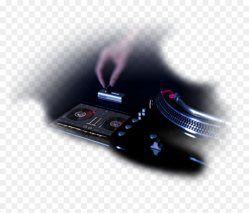 Edjing With Turntables"
 Class="img Rsp Original Hw - Turntablism, HD Png Download - dj turntables png