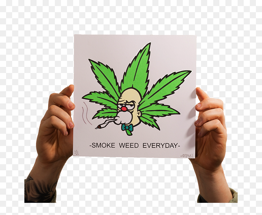 Illustration, HD Png Download - smoke weed everyday png