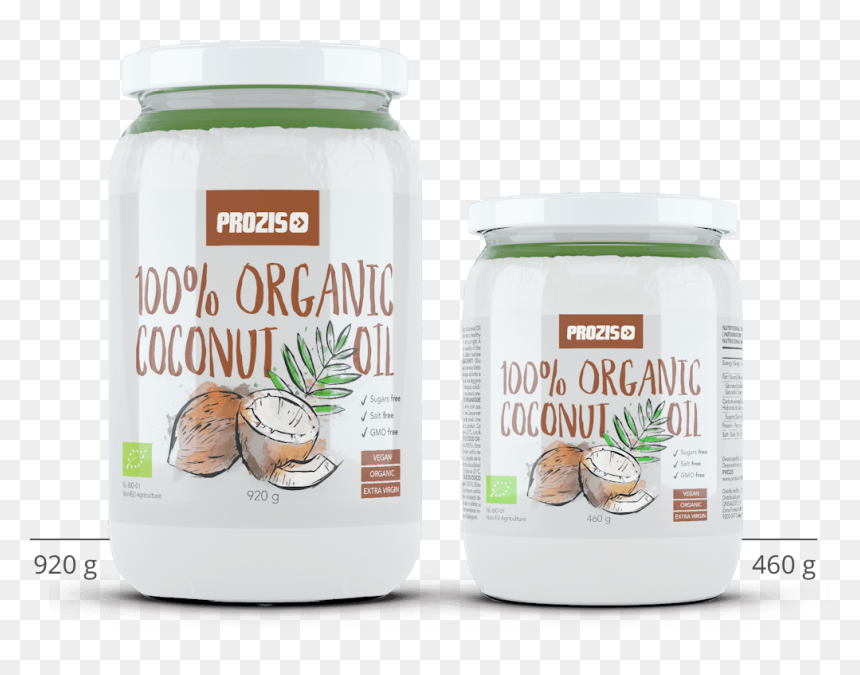 Oleo De Coco Prozis, HD Png Download - coconut oil png