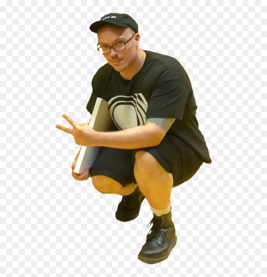 Sitting, HD Png Download - anthony fantano png