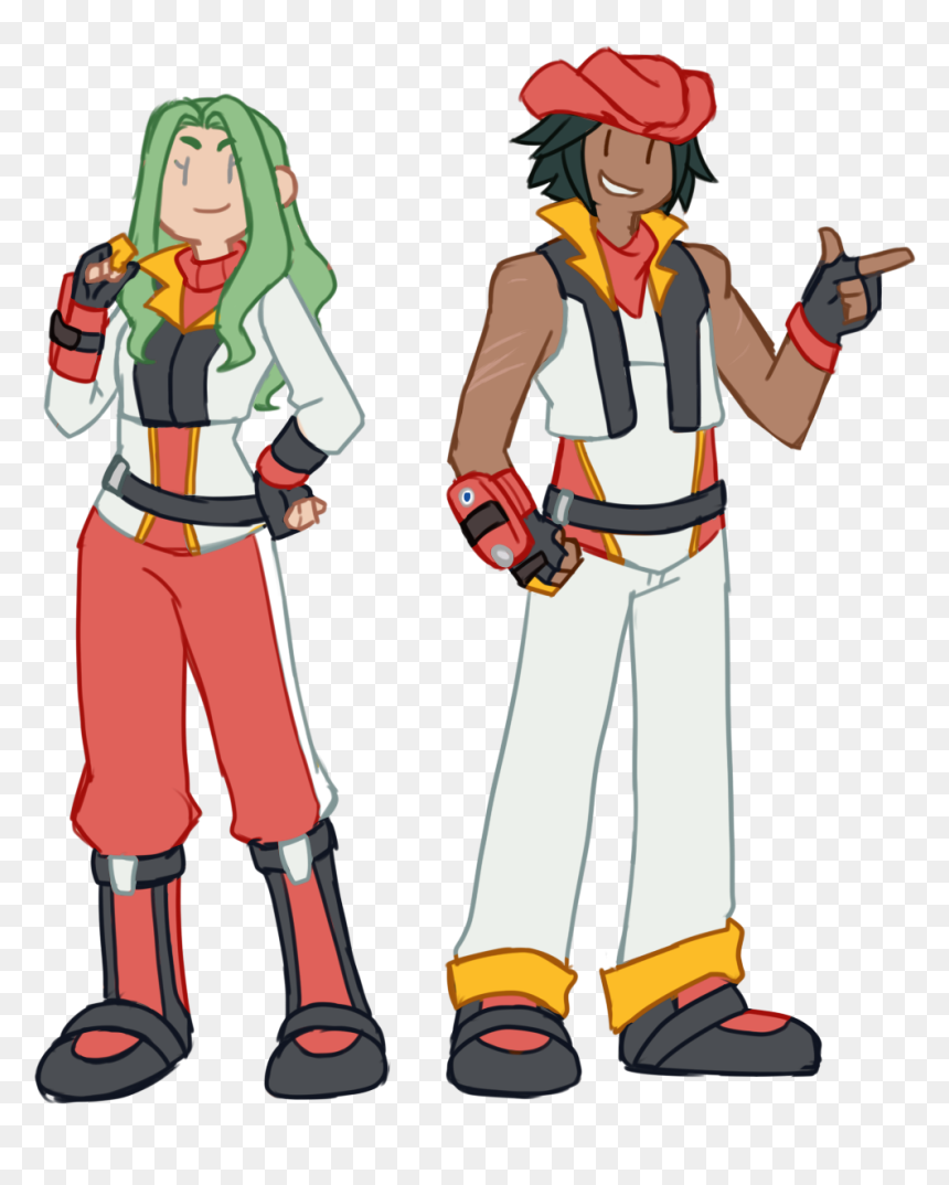 Some Wendy And Sven Redesigns From Pokemon Ranger Shadows - Pokemon Rangers Wendy, HD Png Download - wendy png