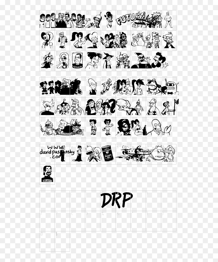 Character Map - Calligraphy, HD Png Download - hypnotoad png