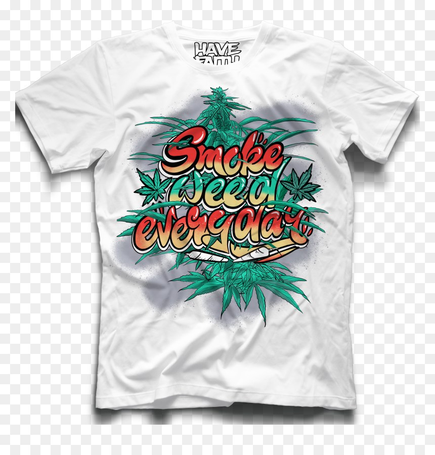 Hardcore Superstar T Shirt, HD Png Download - smoke weed everyday png