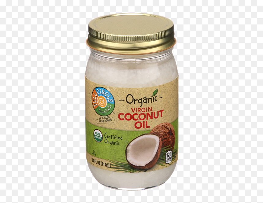 Full Circle Virgin Coconut Oil, HD Png Download - coconut oil png