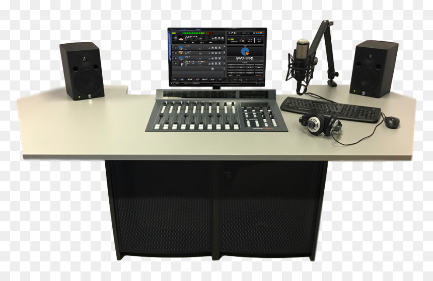 Music Scheduling System Soundtrack Axeltech - Table, HD Png Download - recording studio png