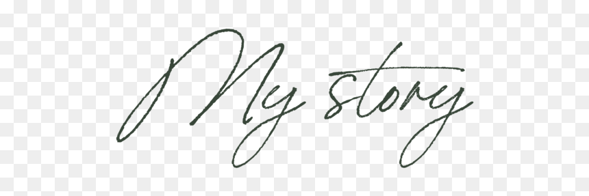 My Story - Calligraphy, HD Png Download - fake signature png
