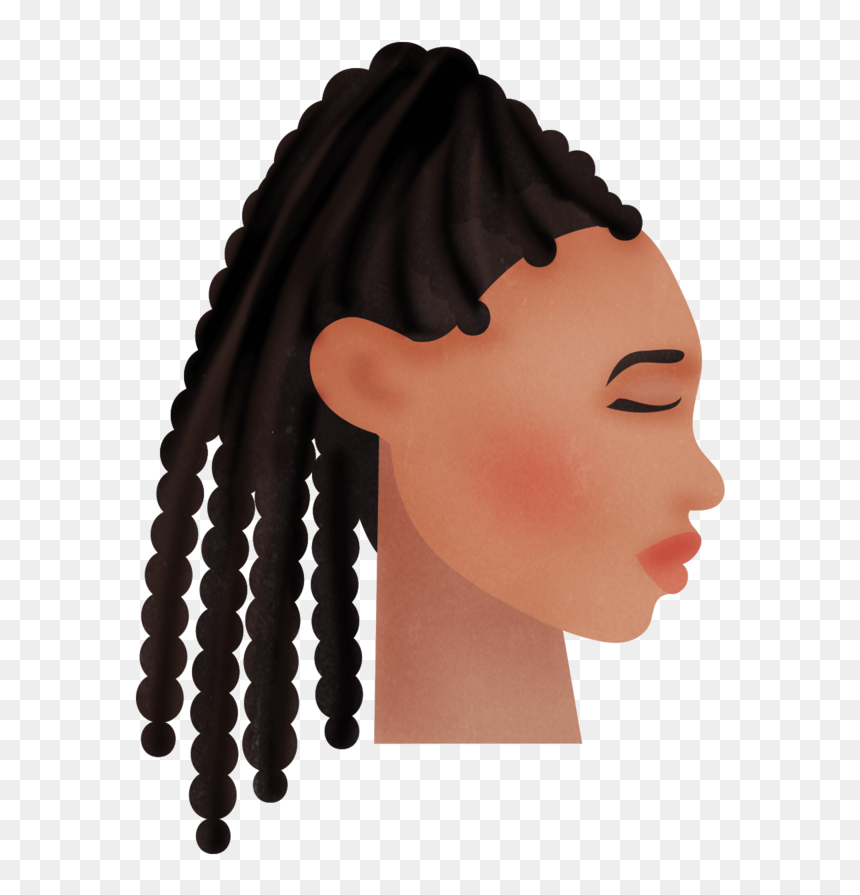 Girl, HD Png Download - hair textures png
