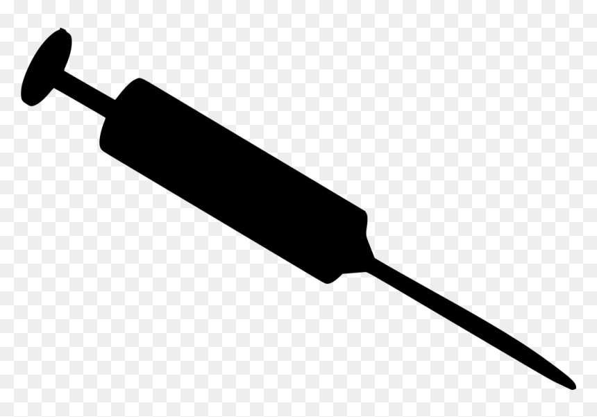 Syringe Svg, HD Png Download - injection png
