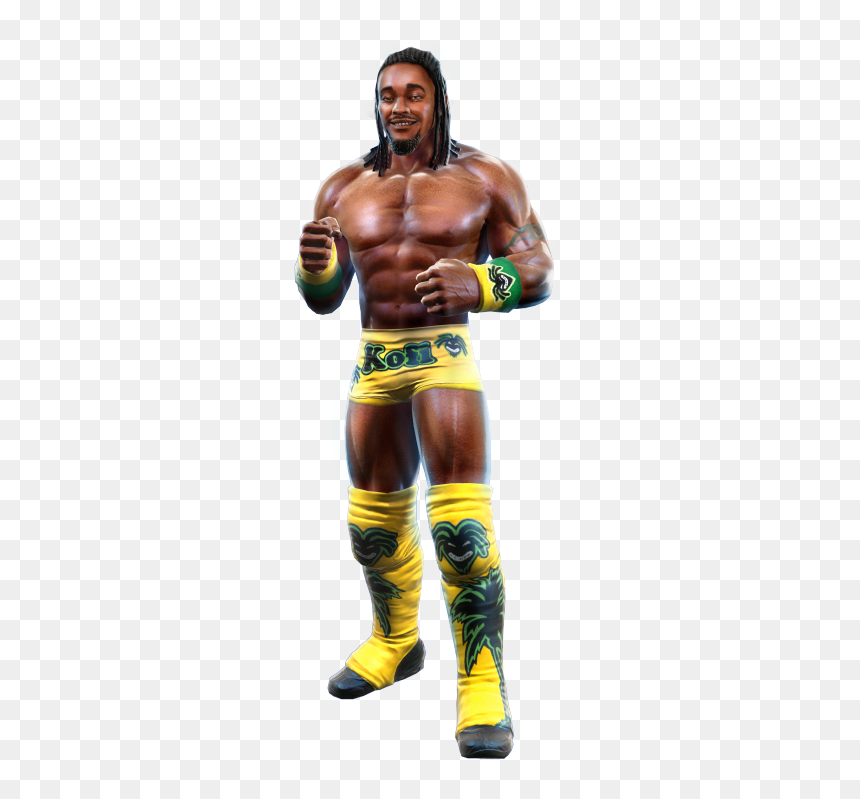 Mvdbutler - Wwe Kofi Kingston 2009, HD Png Download - brooke tessmacher png