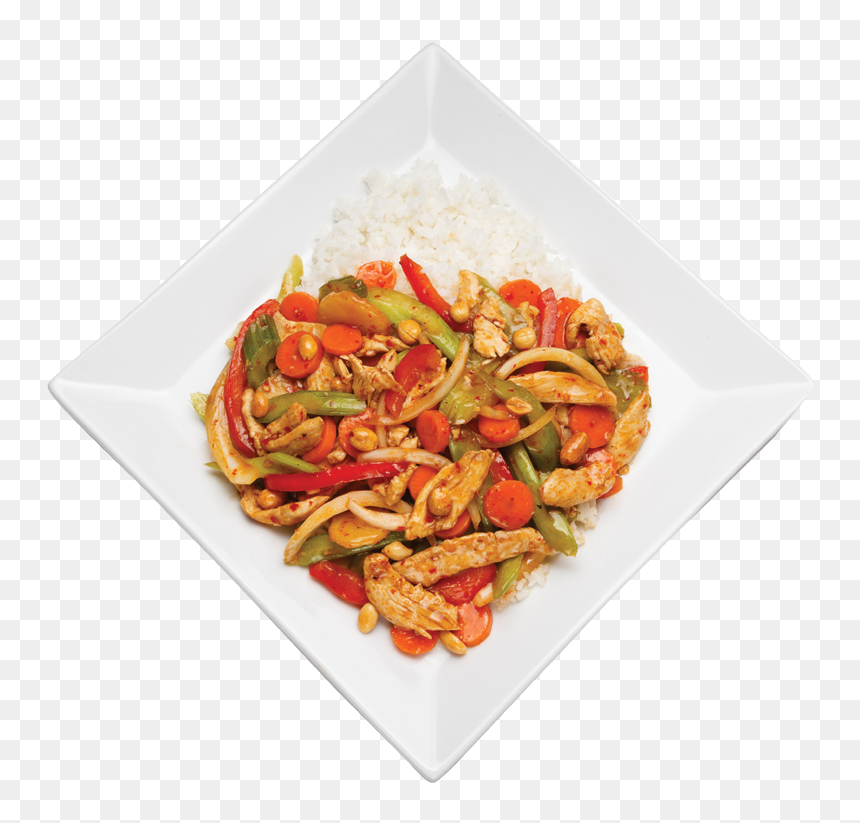Kung Pao Chicken 800 - Lo Mein, HD Png Download - veg dishes png