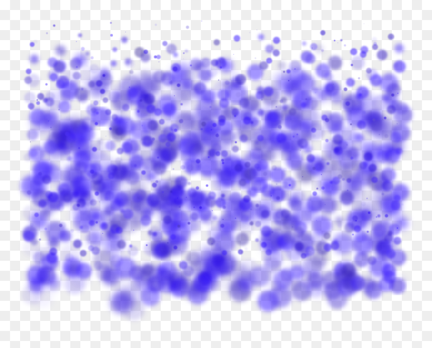 Blue Blurry Blots Pattern Clip Arts - Clip Art, HD Png Download - blurry transparent png