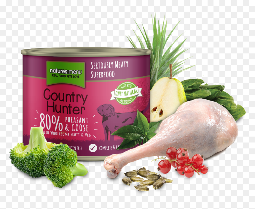 Country Food Png - Natures Menu Country Hunter Pheasant And Goose, Transparent Png - can food png