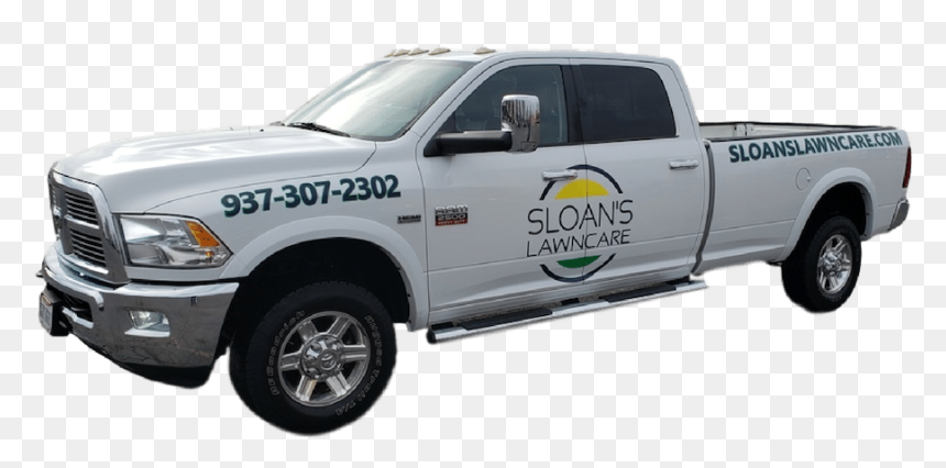 Sloans Lawncare Work Truck - Ford F-series, HD Png Download - lawn care png